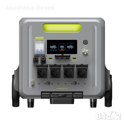 Преносима захранваща станция FOSSiBOT F7200 + разширителна батерия FB5222 5222Wh , снимка 15 - Друга електроника - 53935707