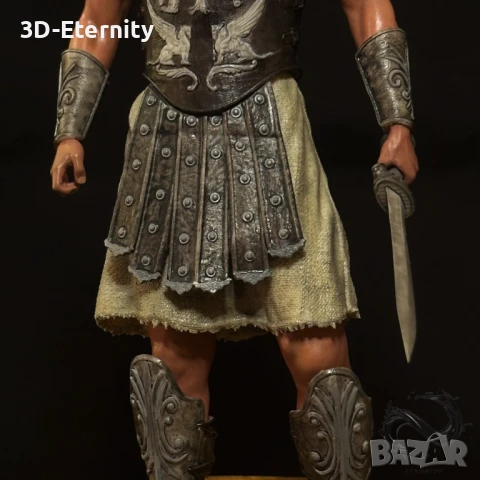 3D Фигура - Максимус от „Гладиатор“, снимка 3 - Статуетки - 50449571