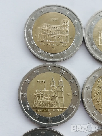 14 юбилейни монети от 2 евро, снимка 2 - Нумизматика и бонистика - 49716189