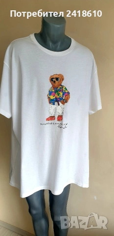 POLO Ralph Lauren Bear Classic Fit  Cotton Mens Size 2XL НОВО! ОРИГИНАЛ! Мъжка Тениска!, снимка 10 - Тениски - 53517535