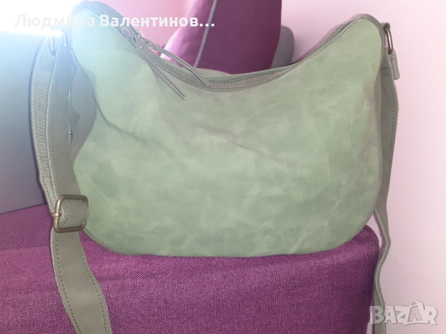 Дамски чанти в зелено и кафяво , снимка 11 - Чанти - 53060693