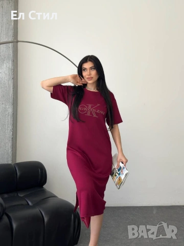 🩷Дамска рокля ✨🔥🔥🔥 👍 ✨𝗣𝗿𝗶𝗰e :19€ НА ЕДРО ✨𝗦ı𝘇𝗲: S M L XL XXL 📌5 бр, снимка 6 - Рокли - 53672006