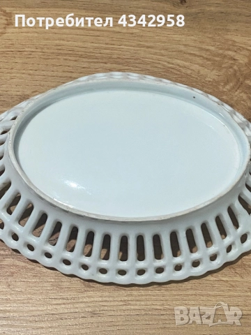 Порцеланова винтидж чиния за бижута., снимка 6 - Антикварни и старинни предмети - 52306372