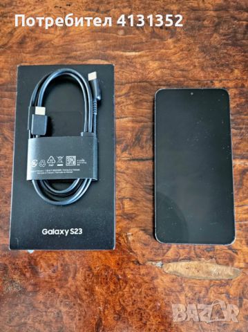 Samsung Galaxy S23 - 256GB Phantom Black (SM-S911B/DS) - Unlocked, снимка 1 - Samsung - 46218363