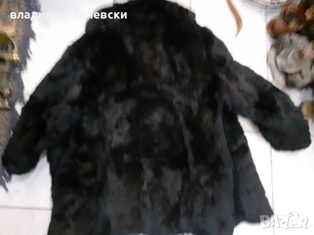 Дамски естествен кожух,палто, снимка 3 - Якета - 54012190