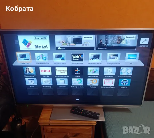 Ултра тънък smart Panasonic 42" wi-fi 3D, снимка 1 - Телевизори - 48089451