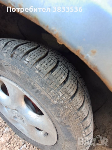 VW 4X100 ал.джанти със зимни гуми., снимка 5 - Гуми и джанти - 54274146