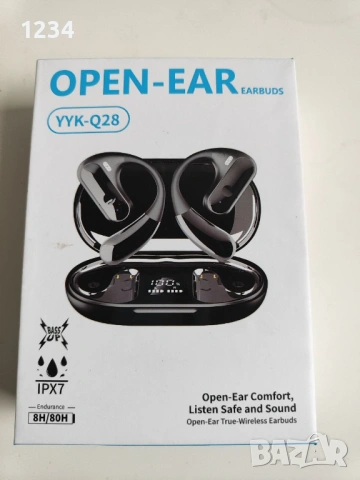 Безжични слушалки YYK-Q28 златни, снимка 4 - Bluetooth слушалки - 53915882