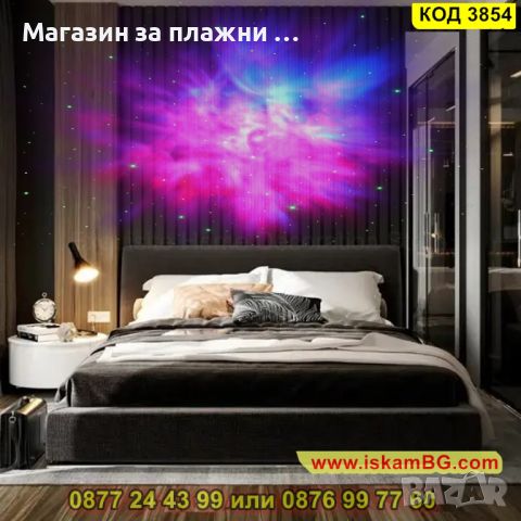 Звезден проектор за стая тип космонавт с реалистична проекция - КОД 3854, снимка 10 - Други - 45144516
