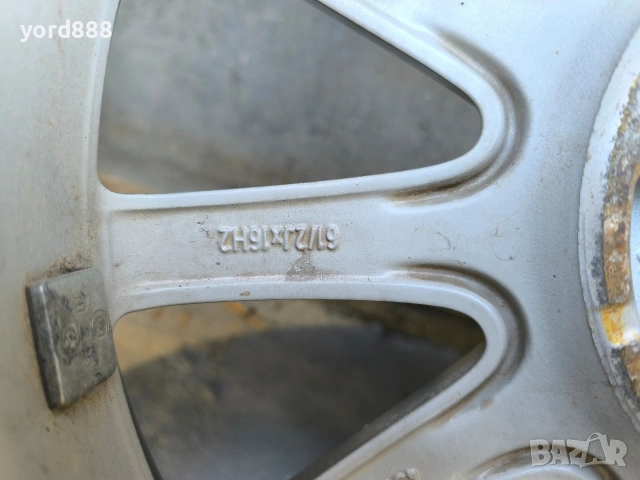 Алуминиеви джанти с гуми 16" за Ford, снимка 10 - Гуми и джанти - 53663124