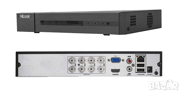 8-канален ДВР HIKVISION HiLook DVR-208Q-M1 2 мегапиксела