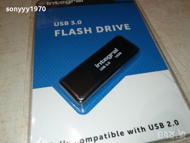 INTEGRAL 16GB FLASH DRIVE 0108241047, снимка 9 - USB Flash памети - 46764866