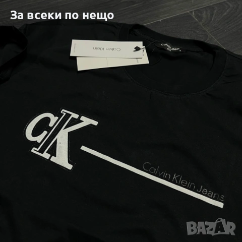 Calvin Klein Мъжка Тениска👕Мъжка Блуза С Къс Ръкав - Различни Цветове Код Bal Style7, снимка 2 - Тениски - 53641955