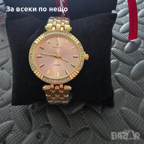 Rolex Златист Часовник С Кварцов Механизъм Код VL-146