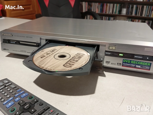Panasonic DVD Video Recorder DMR-E500H, снимка 7 - Плейъри, домашно кино, прожектори - 52669487