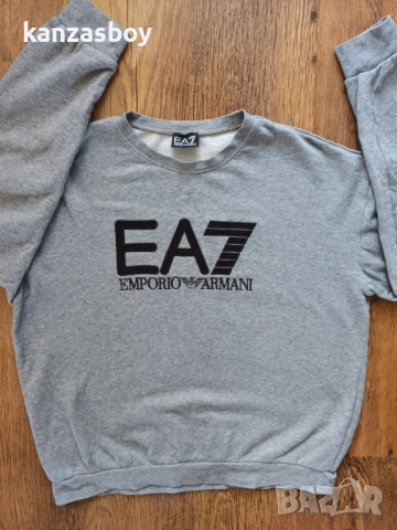 EMPORIO ARMANI - страхотна мъжка блуза р-р L, снимка 4 - Суичъри - 51959379
