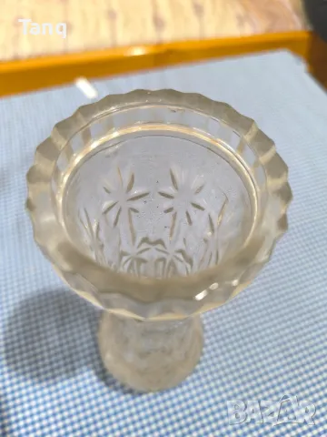 Ваза от Старо стъкло ( без забележки), снимка 4 - Други ценни предмети - 49725598