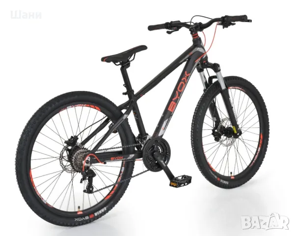 BYOX Велосипед 26" ALLOY HDB B5 ЧЕРВЕН, снимка 4 - Велосипеди - 49732897