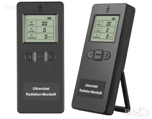Преносим LCD UV детектор за радиация