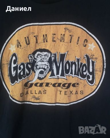 Тениска Gas Monkey , снимка 3 - Тениски - 45770531