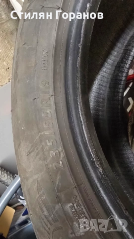 4бр. Летни гуми 235/55/19 Dunlop Sport Maxx 101W, снимка 4 - Гуми и джанти - 53755991