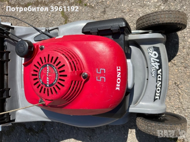 Самоходна моторна косачка HONDA 5.5 hp, снимка 5 - Градинска техника - 54103514