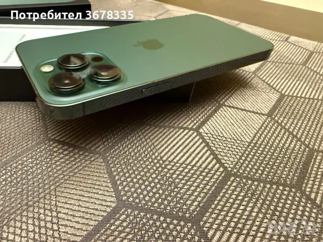 iPhone 13 Pro 128GB Alpine Green Като НОВ!, снимка 10 - Apple iPhone - 48167199