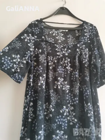 СТРАХОТНА ЕФИРНА ТУНИКА 3XL-4XL, снимка 3 - Туники - 50132666