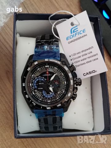 Casio Red Bull Edifice EF-550RBbk, снимка 4 - Мъжки - 45997564