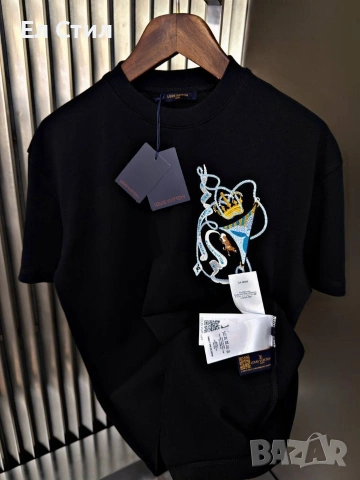 ✨🔥🔥🔥 👍 ✨𝗣𝗿𝗶𝗰e :18€ НА ЕДРО ✨𝗦ı𝘇𝗲: S M L XL XXL 📌5 бр, снимка 6 - Тениски - 53661620