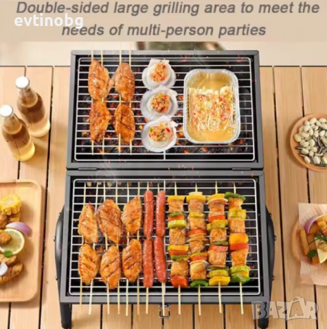 Преносимо градинско барбекю., снимка 2 - Барбекюта - 53895715