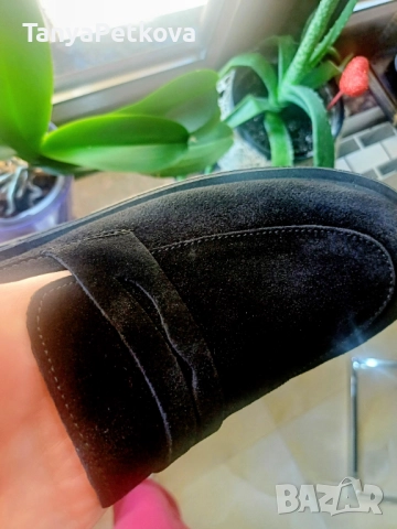 Нови лофъри – естествен велур, снимка 2 - Дамски ежедневни обувки - 52771196