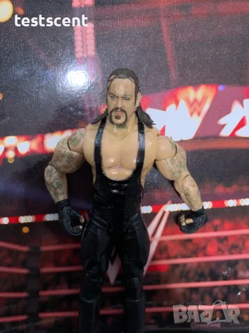 Екшън фигура WWE The Undertaker Гробаря Jakks Black играчка used, снимка 6 - Колекции - 49171704