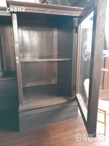 Бюфет антикварен-Чипъндейл №82, снимка 9 - Бюфети - 52193730