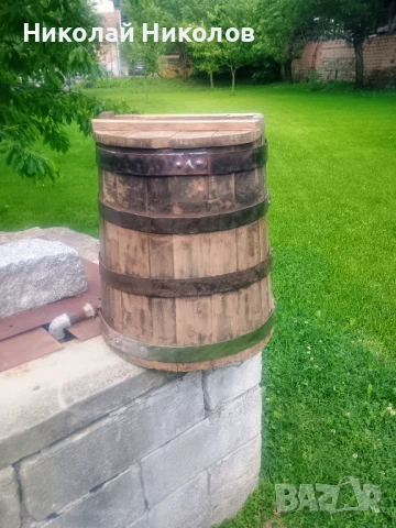 Стар съд за съхранение, снимка 5 - Антикварни и старинни предмети - 50448798