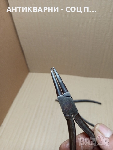 Комплект Соц Стари Зегер Клещи. , снимка 8 - Антикварни и старинни предмети - 52696850