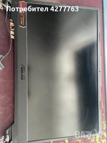Продавам дисплей от Asus Tuf Gaming F15 240 hz, снимка 4 - Части за лаптопи - 54290763
