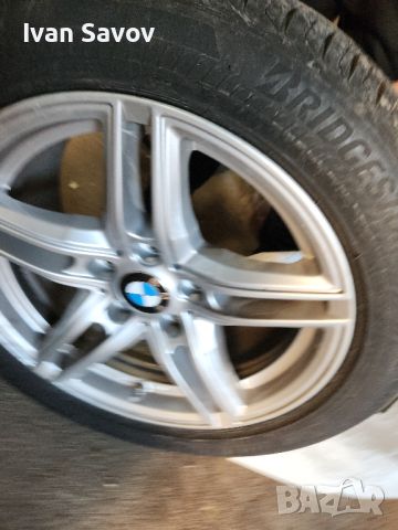 Джанти БМВ Borbet 17 с зимни гуми Bridgestone, снимка 13 - Гуми и джанти - 45700616