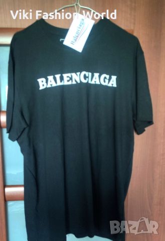 BALENCIAGA маркова тениска висок клас, снимка 1 - Тениски - 45685007