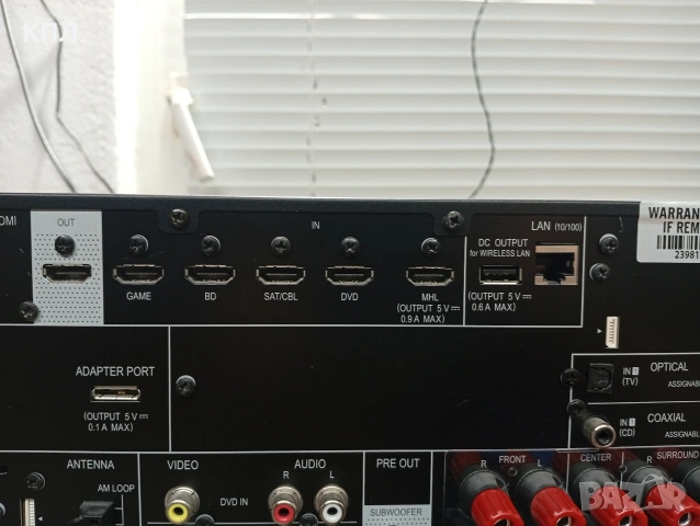 5.2 канален ресийвър Pioneer VSX-529K LAN HDMI , снимка 11 - Ресийвъри, усилватели, смесителни пултове - 53028125