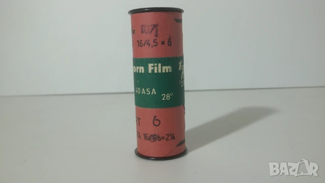 Старо филмче Agfa Isopan Feinkorn Film 40 ASA 17 DIN, снимка 3 - Други ценни предмети - 51067904