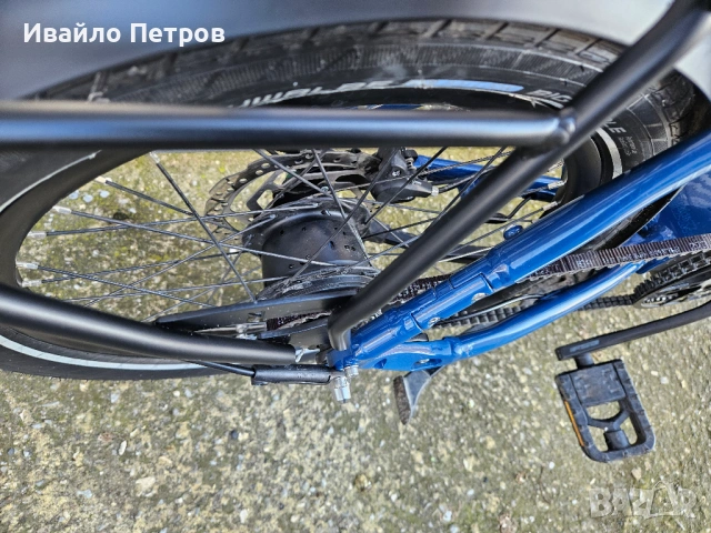 Електрически велосипед 20 цола GRECOS-шест месеца гаранция, снимка 6 - Велосипеди - 53474121