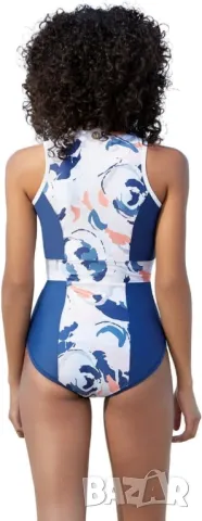 MF Sea Mamba дамски цял бански костюм, цип отпред, UV50+ UPF, снимка 5 - Бански костюми - 50336104