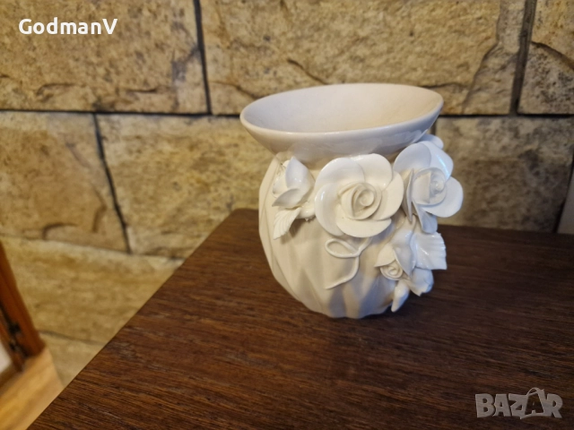 🌿 Ароматерапевтична керамична поставка, снимка 2 - Други стоки за дома - 52714042