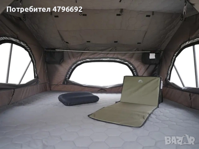 Семейна палатка за покрив на автомобил, снимка 5 - Палатки - 54191626