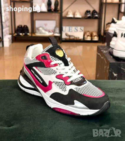 Дамски спортни обувки Karl Lagerfeld Spree с мрежа  295 лв., снимка 2 - Маратонки - 51052587