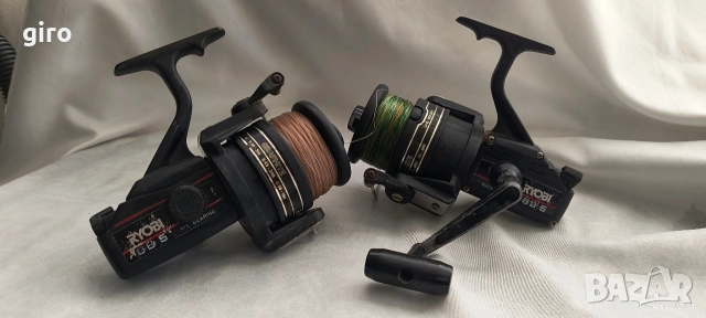 Два броя големи мощни макари Ryobi GB5, снимка 2 - Макари - 53875720