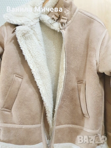 Яке от еко кожа, снимка 2 - Якета - 52476546