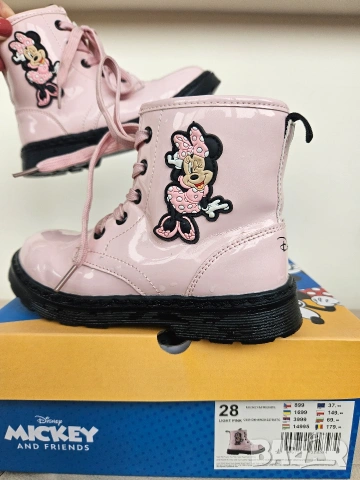 Ботушки мини маус, снимка 2 - Детски боти и ботуши - 53836348