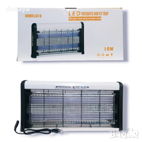 6422 LED лампа против комари и насекоми – 6W и 10W, снимка 6 - Други - 53569413